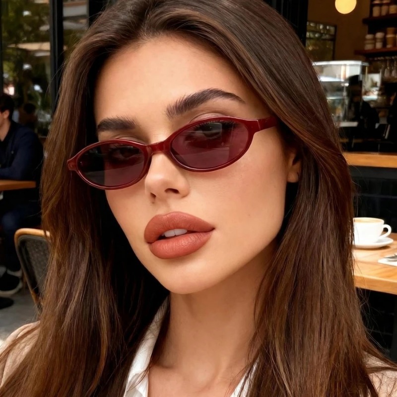Street Fashion Brands - Новые ретро-солнцезащитные очки «кошачий глаз» для