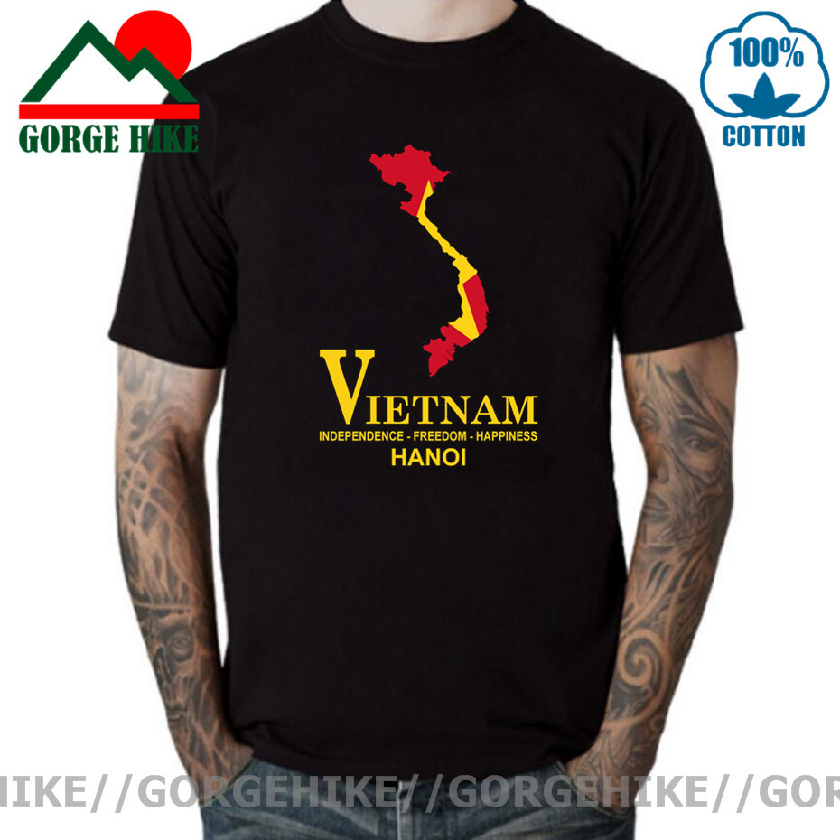Street Fashion Vietnam - Вьетнамская Мужская футболка VNM, Ханой, Новые