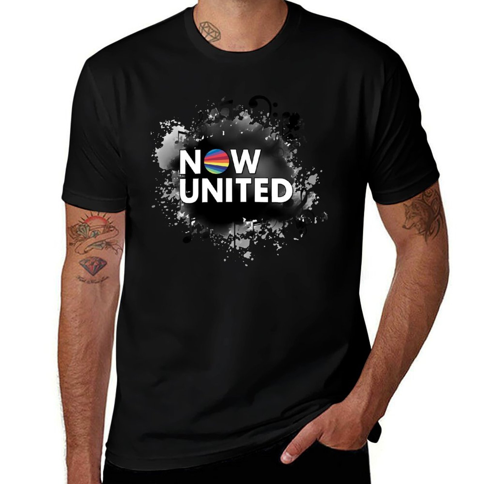 Street Fashion Now - NOW UNITED – футболка с музыкальными