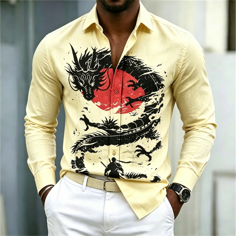 Новая мужская рубашка 2026 год – обзор и цена Street Fashion China